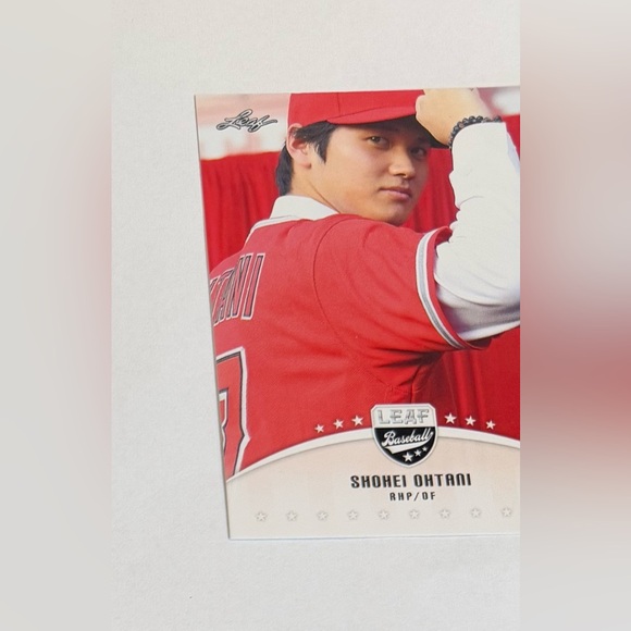2018 Leaf Shohei Ohtani # LB-01 Rookie Baseball Card - Picture 4 of 8
